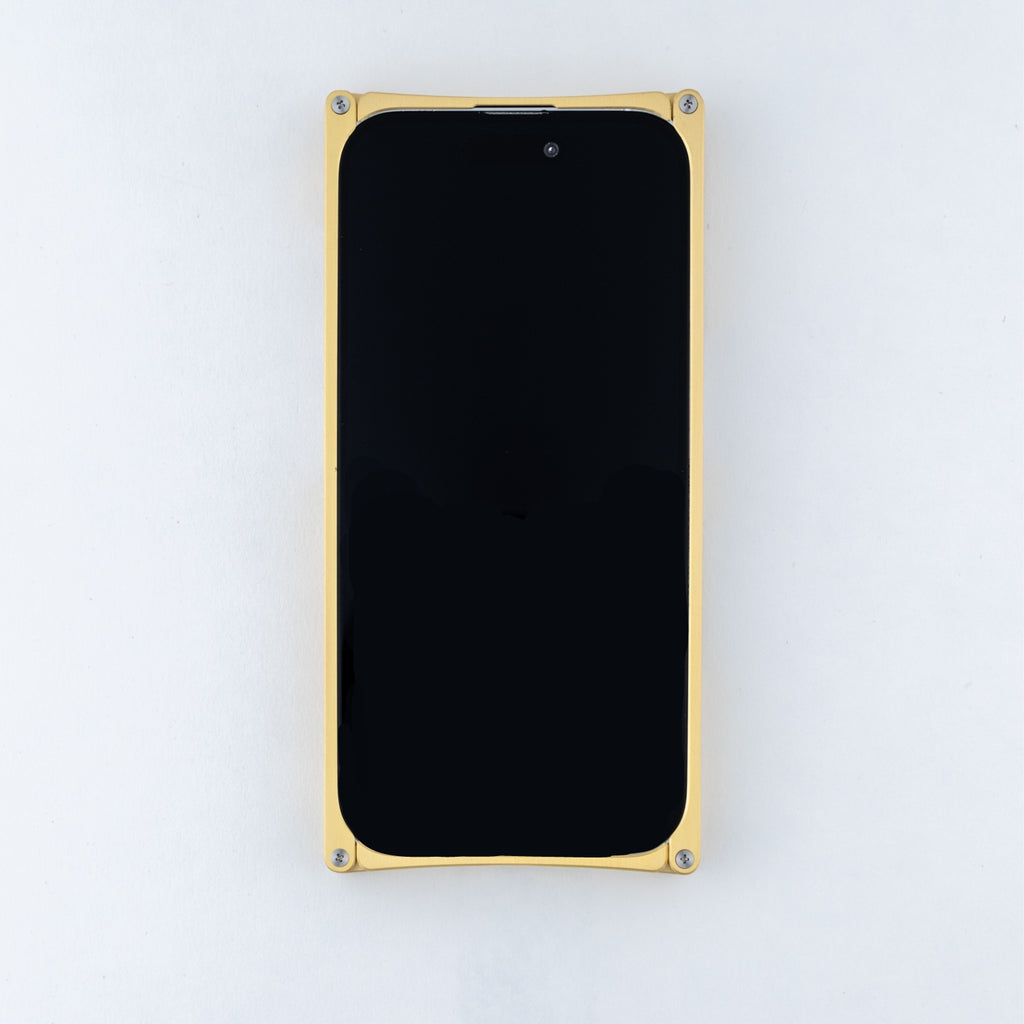 brass cage iphone case front