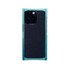 Ibiza blue iphone case black shadow back